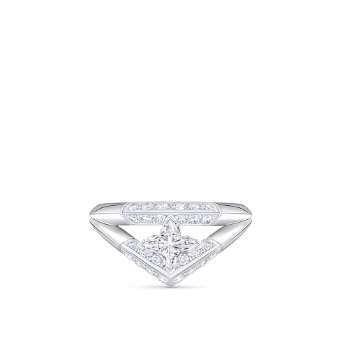 Nhẫn LV Diamonds Pavé Double in Trang sức's Danh mục sản phẩm Nhẫn collections by Louis Vuitton (Thu phóng sản phẩm)