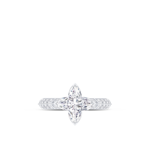 Nhẫn LV Diamonds Pavé Solitaire in Trang sức's Các bộ sưu tập LV Diamonds collections by Louis Vuitton (Thu phóng sản phẩm)