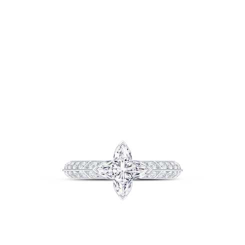 Nhẫn LV Diamonds Pavé Solitaire in Trang sức's Các bộ sưu tập LV Diamonds collections by Louis Vuitton (Thu phóng sản phẩm)