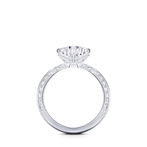 Nhẫn LV Diamonds Pavé Solitaire interior view