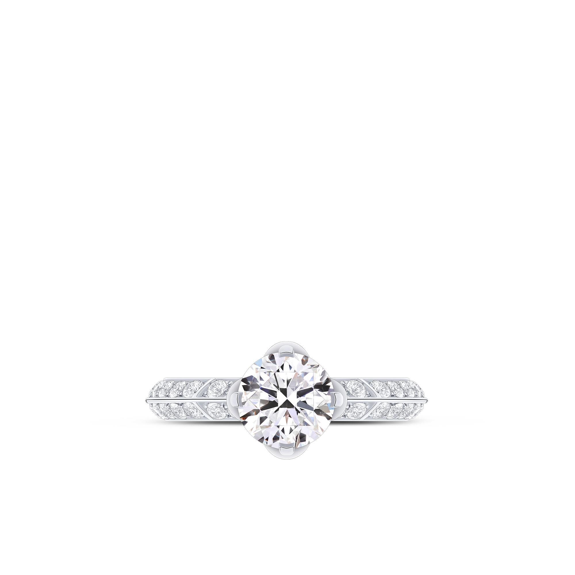 Nhẫn LV Diamonds Solitaire  in Trang sức