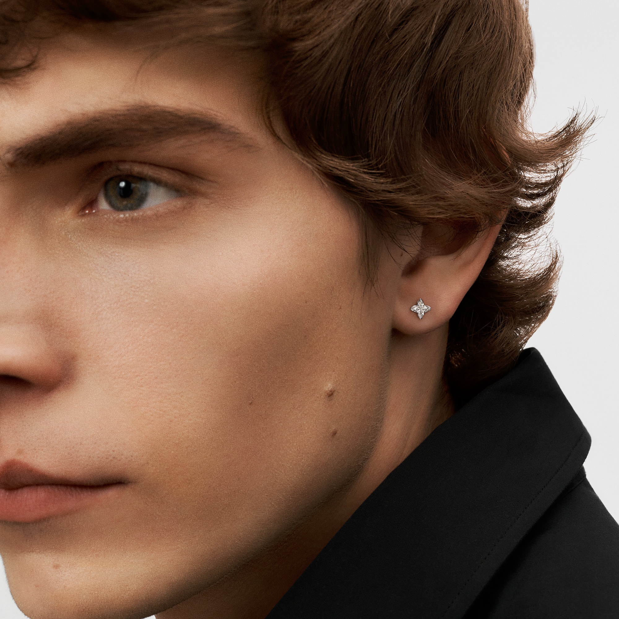 Khuyên Tai LV Diamonds - Một Chiếc  in Trang sức