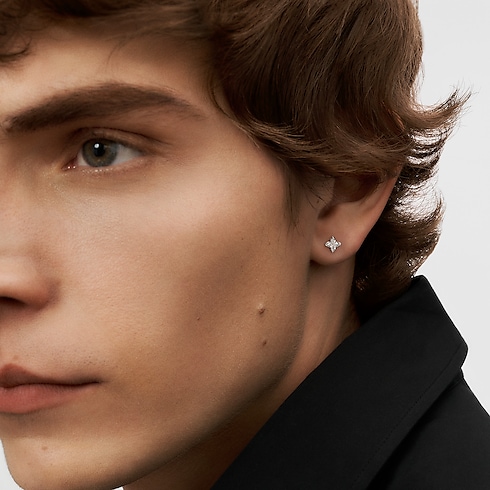 Khuyên Tai LV Diamonds - Một Chiếc in Trang sức's Các bộ sưu tập LV Diamonds collections by Louis Vuitton (Thu phóng sản phẩm)