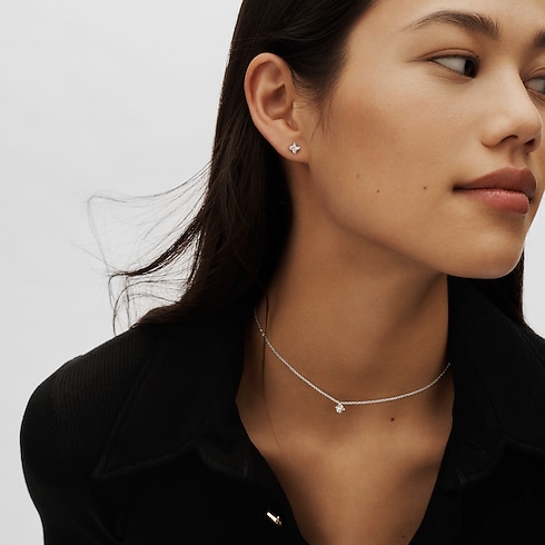 Khuyên Tai LV Diamonds - Một Chiếc in Trang sức's Các bộ sưu tập LV Diamonds collections by Louis Vuitton (Thu phóng sản phẩm)