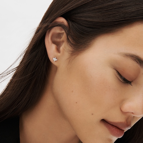 Khuyên Tai LV Diamonds - Một Chiếc in Trang sức's Các bộ sưu tập LV Diamonds collections by Louis Vuitton (Thu phóng sản phẩm)