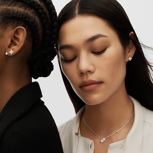 Khuyên Tai LV Diamonds - Một Chiếc in Trang sức's Các bộ sưu tập LV Diamonds collections by Louis Vuitton (Thu phóng sản phẩm)