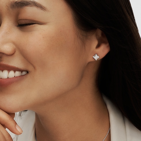 Khuyên Tai LV Diamonds - Một Chiếc in Trang sức's Các bộ sưu tập LV Diamonds collections by Louis Vuitton (Thu phóng sản phẩm)