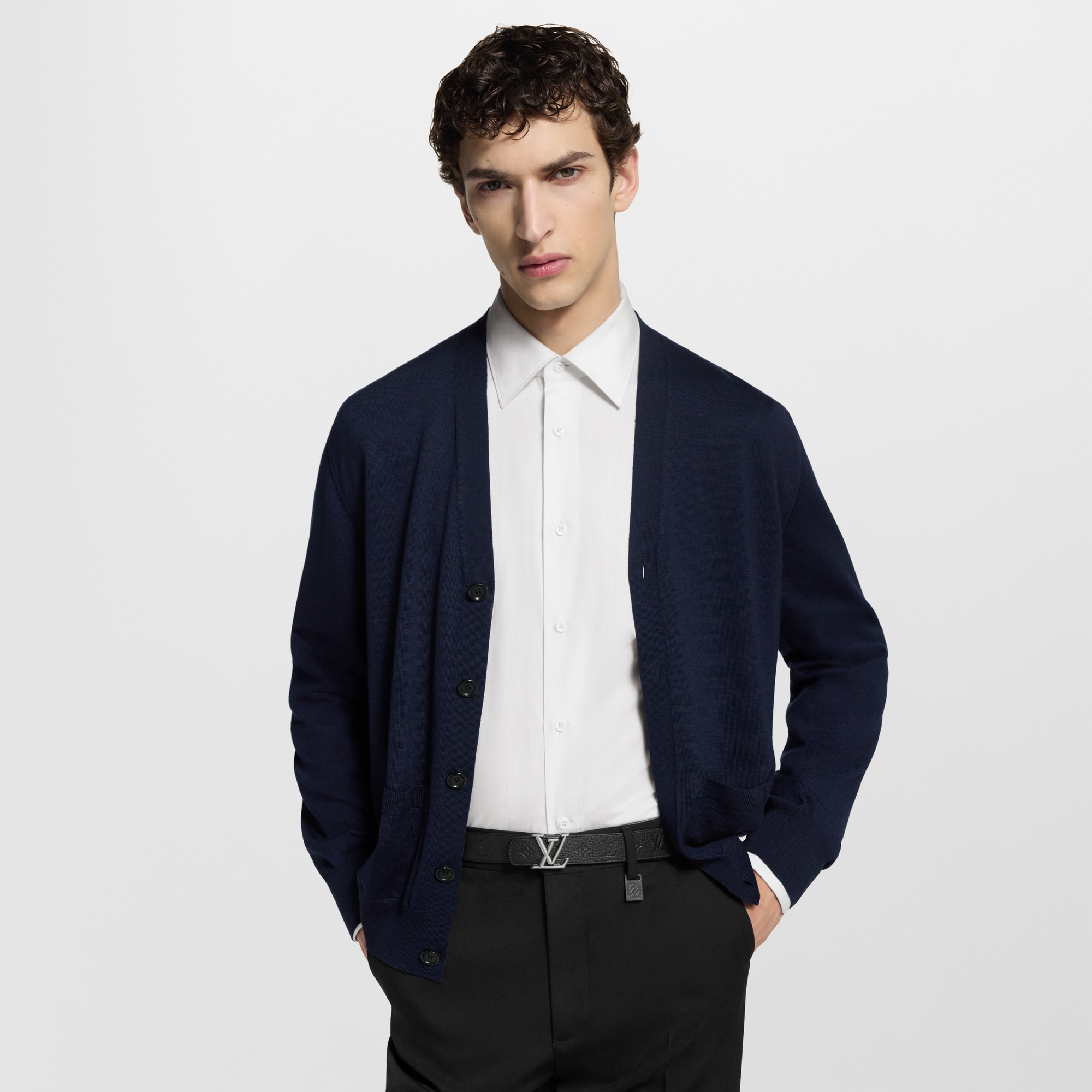 Thắt Lưng Hai Mặt LV Dimension 30MM Da Taurillon in Đồ Nam