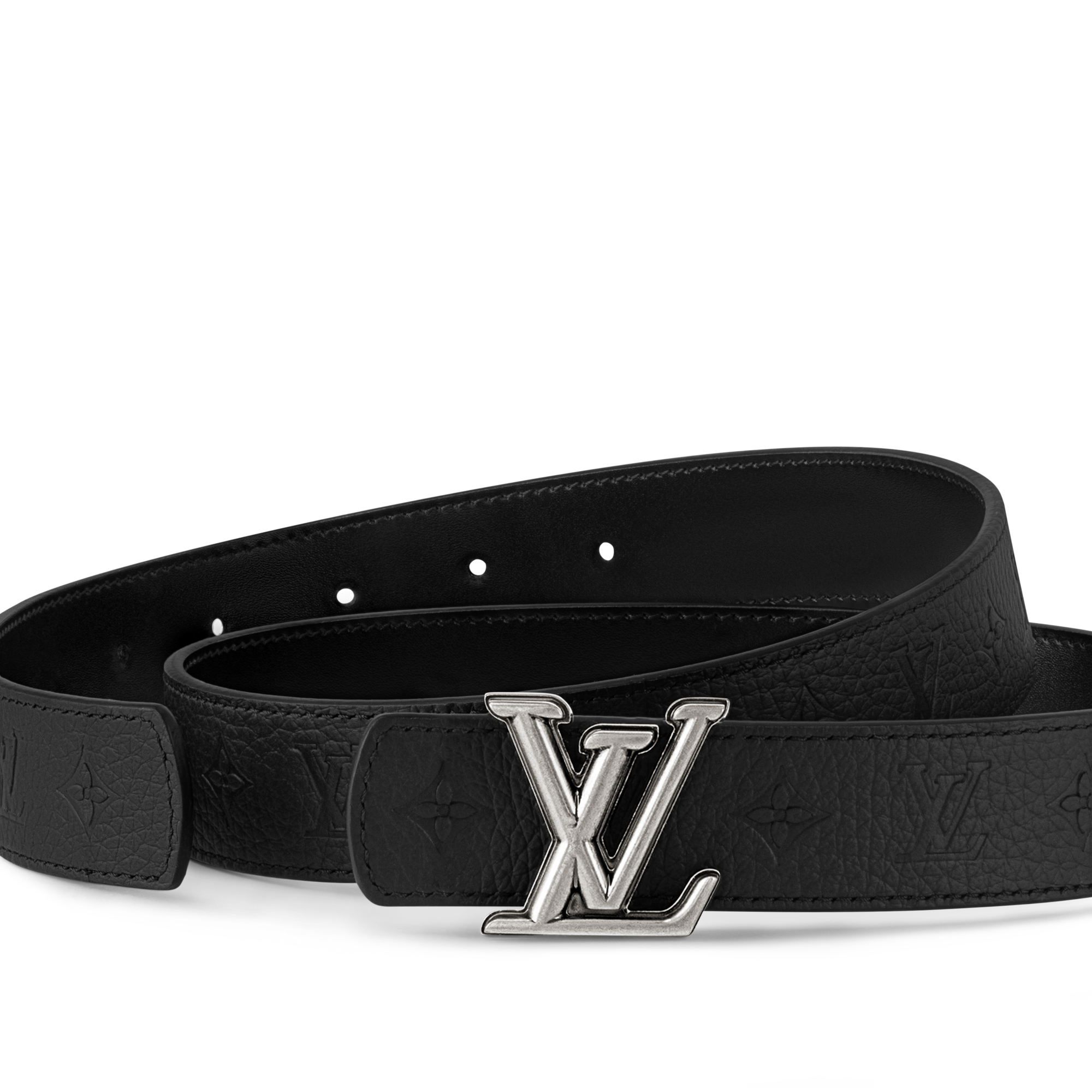 Thắt Lưng Hai Mặt LV Dimension 30MM Da Taurillon in Đồ Nam