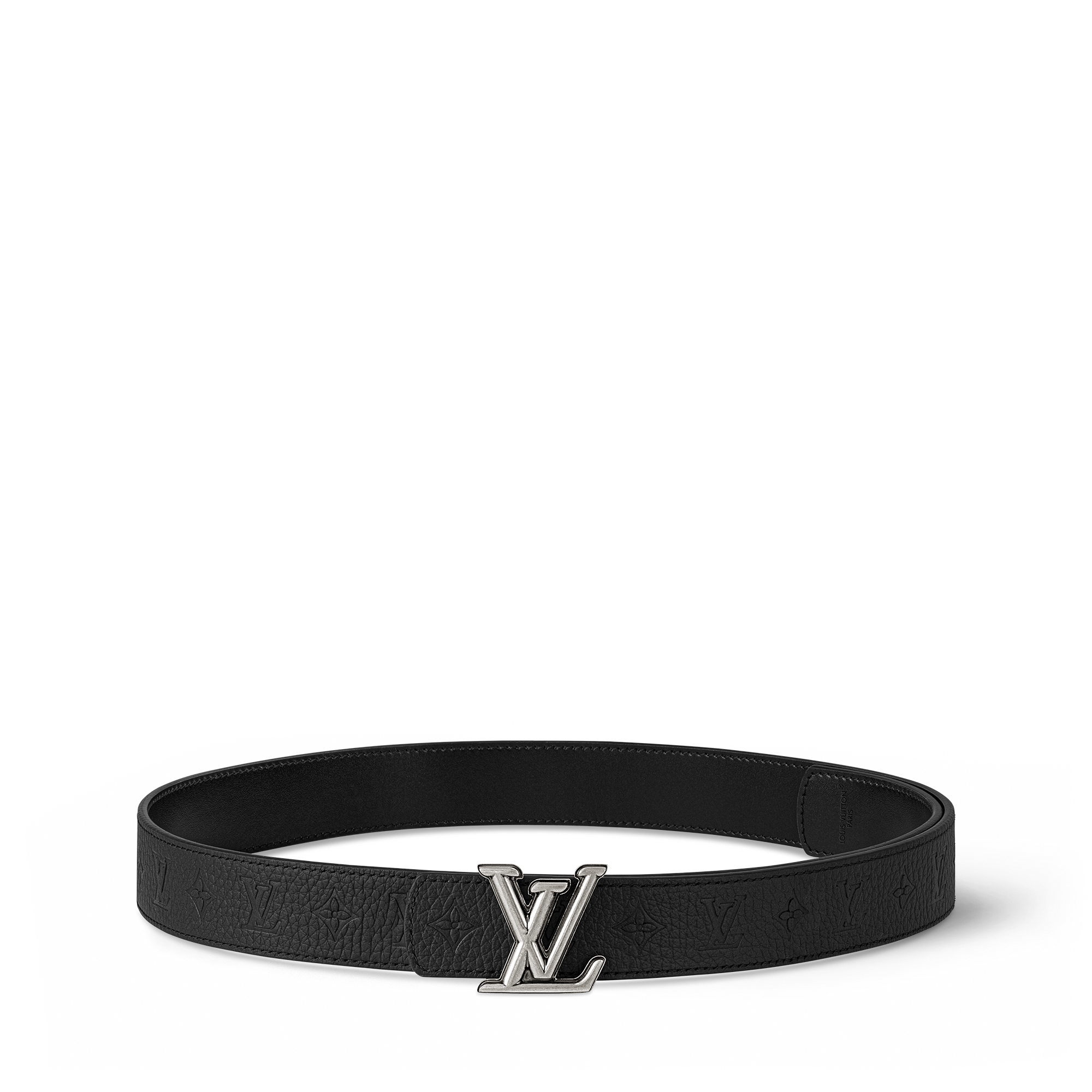 Thắt Lưng Hai Mặt LV Dimension 30MM Da Taurillon in Đồ Nam
