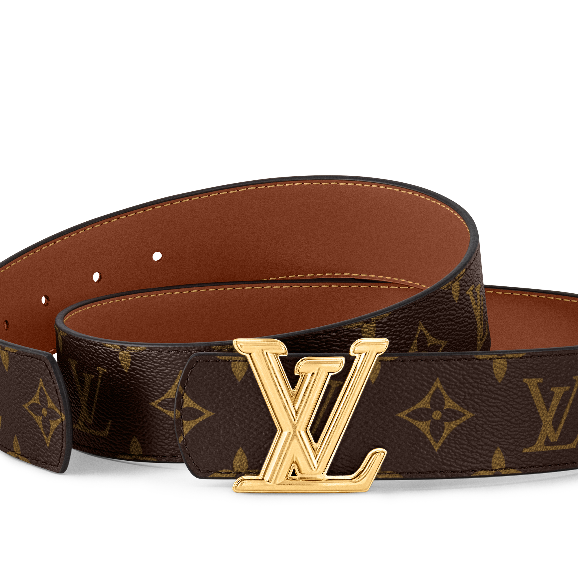 Thắt Lưng Hai Mặt LV Dimension 40MM Monogram Eclipse in Đồ Nam
