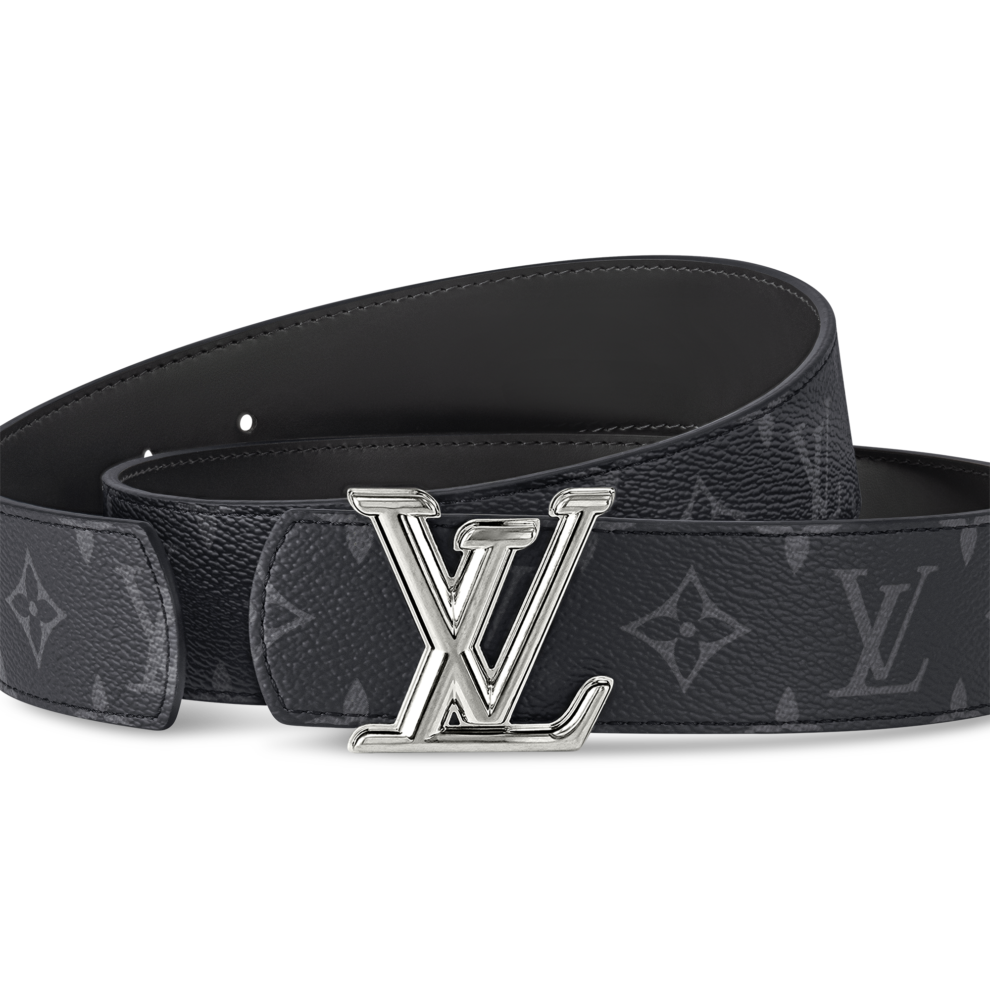 Thắt Lưng Hai Mặt LV Dimension 40MM Monogram Eclipse in Đồ Nam