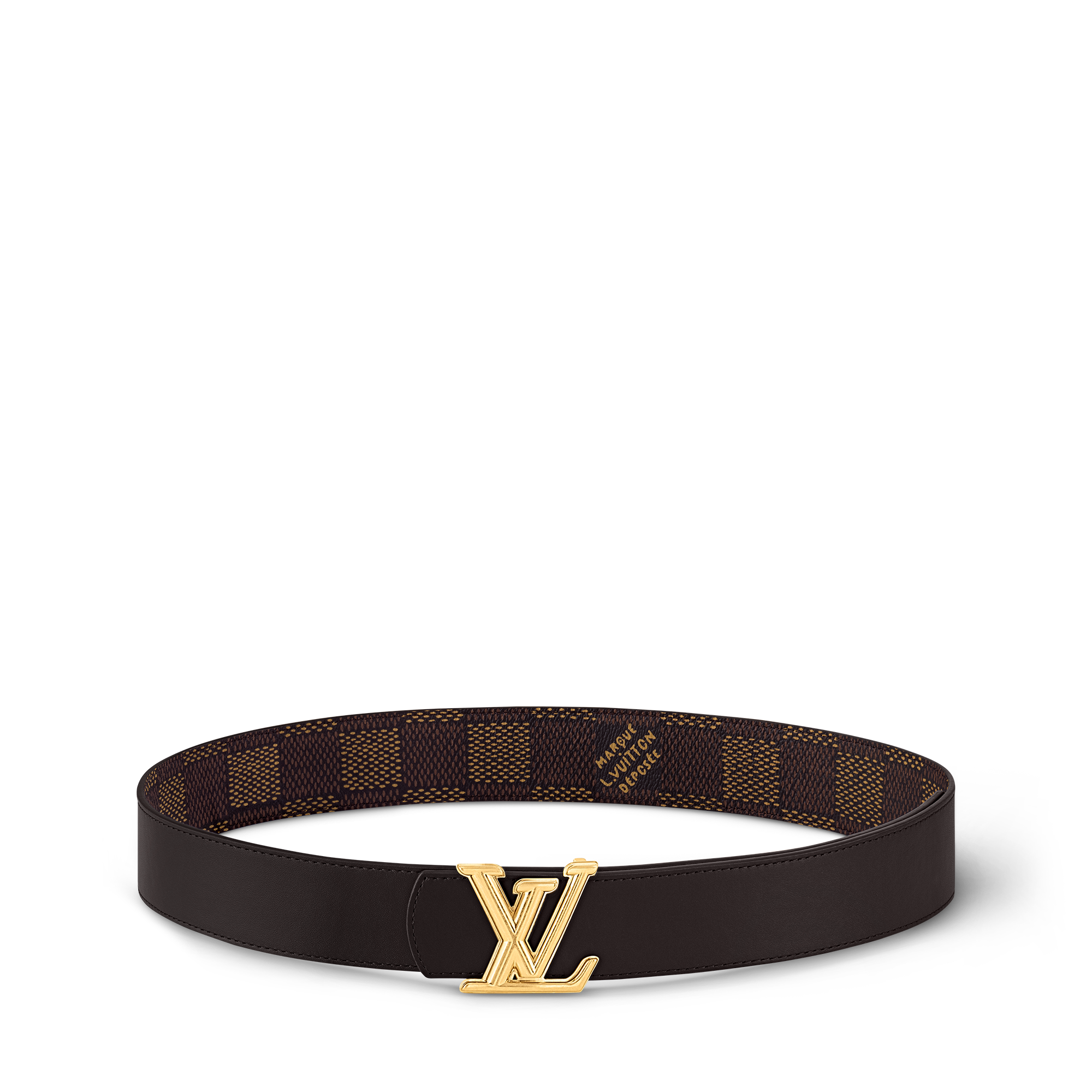Thắt Lưng Hai Mặt LV Dimension 40MM Damier Graphite in Đồ Nam