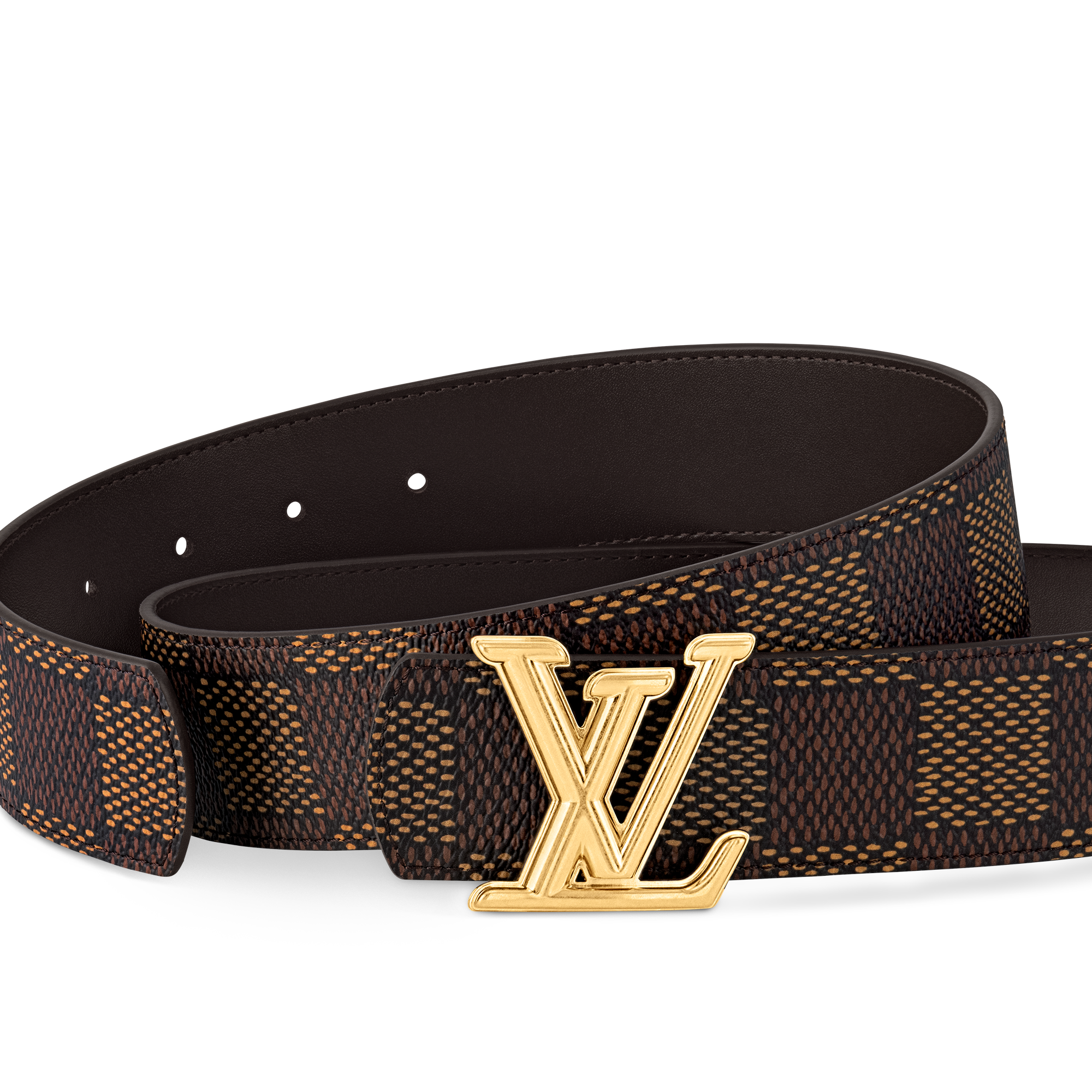 Thắt Lưng Hai Mặt LV Dimension 40MM Damier Graphite in Đồ Nam
