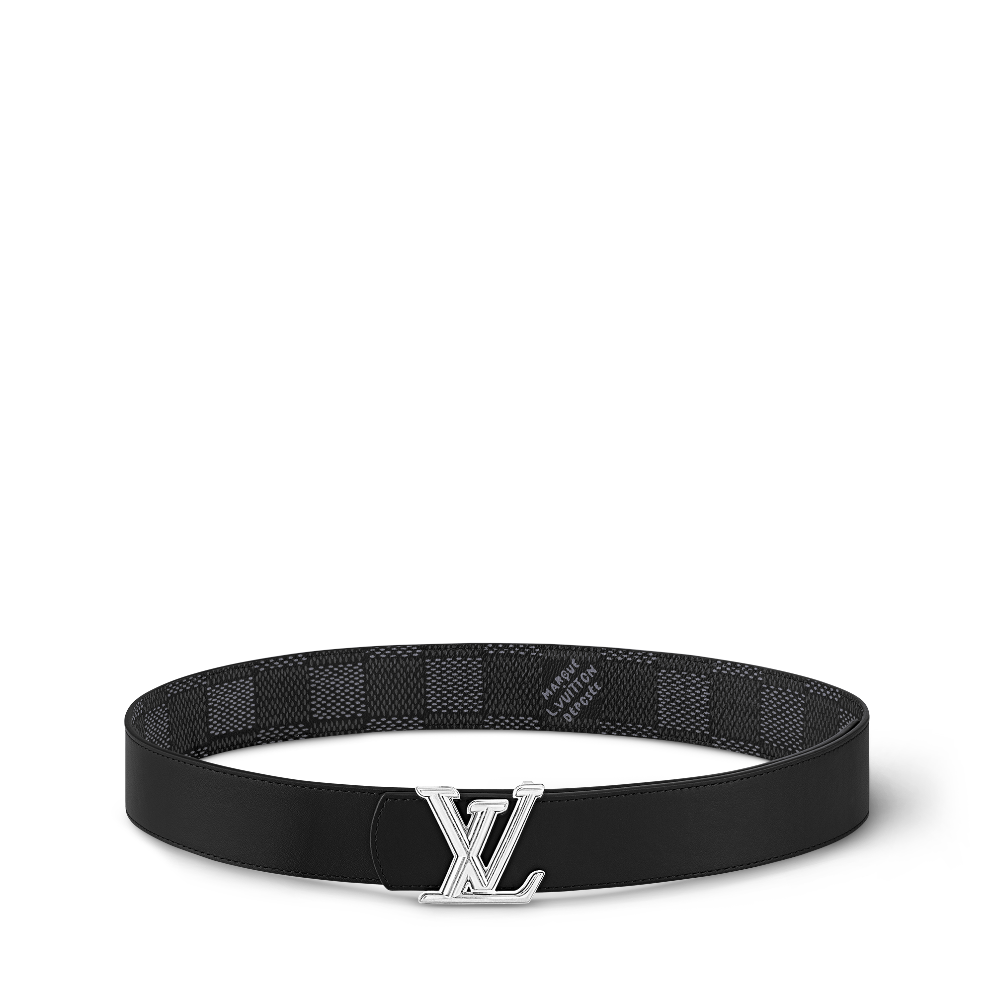 Thắt Lưng Hai Mặt LV Dimension 40MM Damier Graphite in Đồ Nam