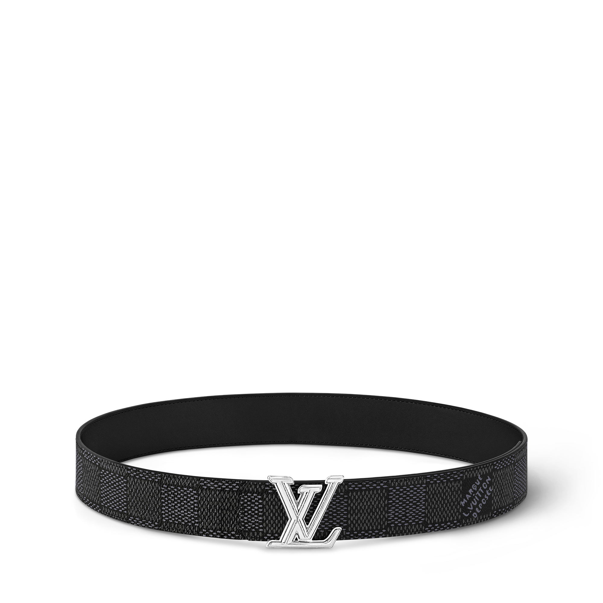 Thắt Lưng Hai Mặt LV Dimension 40MM Damier Graphite in Đồ Nam