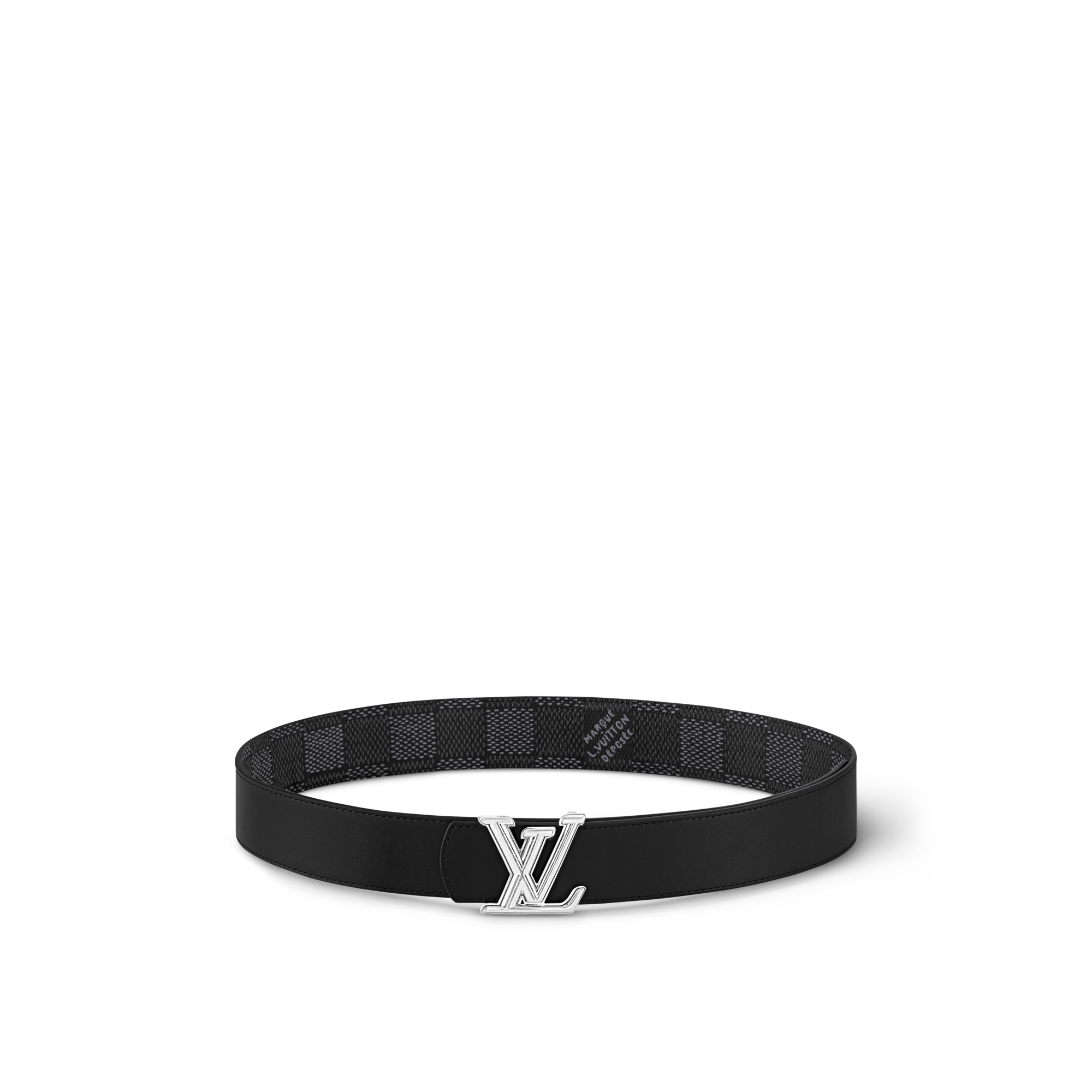 Thắt Lưng Hai Mặt LV Dimension 40MM Damier Graphite in Đồ Nam