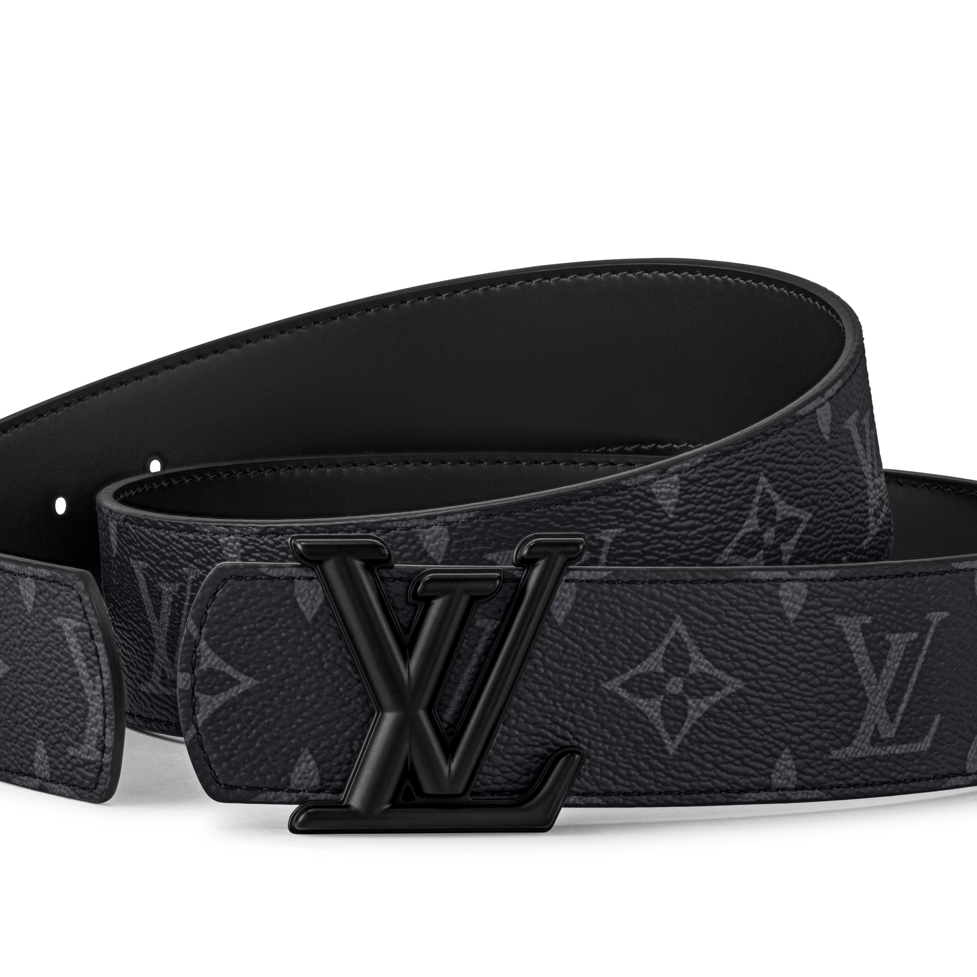 Thắt Lưng Hai Mặt LV Dimension 40MM Monogram Eclipse in Đồ Nam