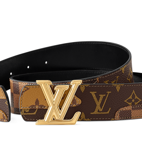 Thắt Lưng Hai Mặt LV Dimension Monogram Landscape 40MM in Đồ Nam's Phụ kiện Thắt lưng collections by Louis Vuitton (Thu phóng sản phẩm)