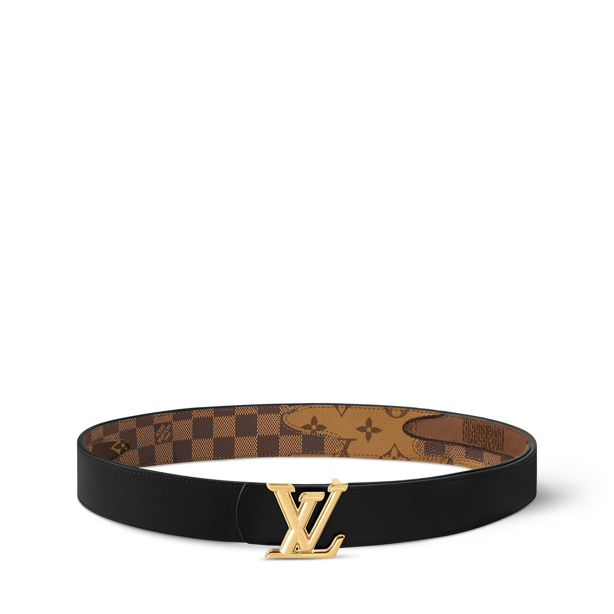 Thắt Lưng Hai Mặt LV Dimension Monogram Landscape 40MM  in Đồ Nam