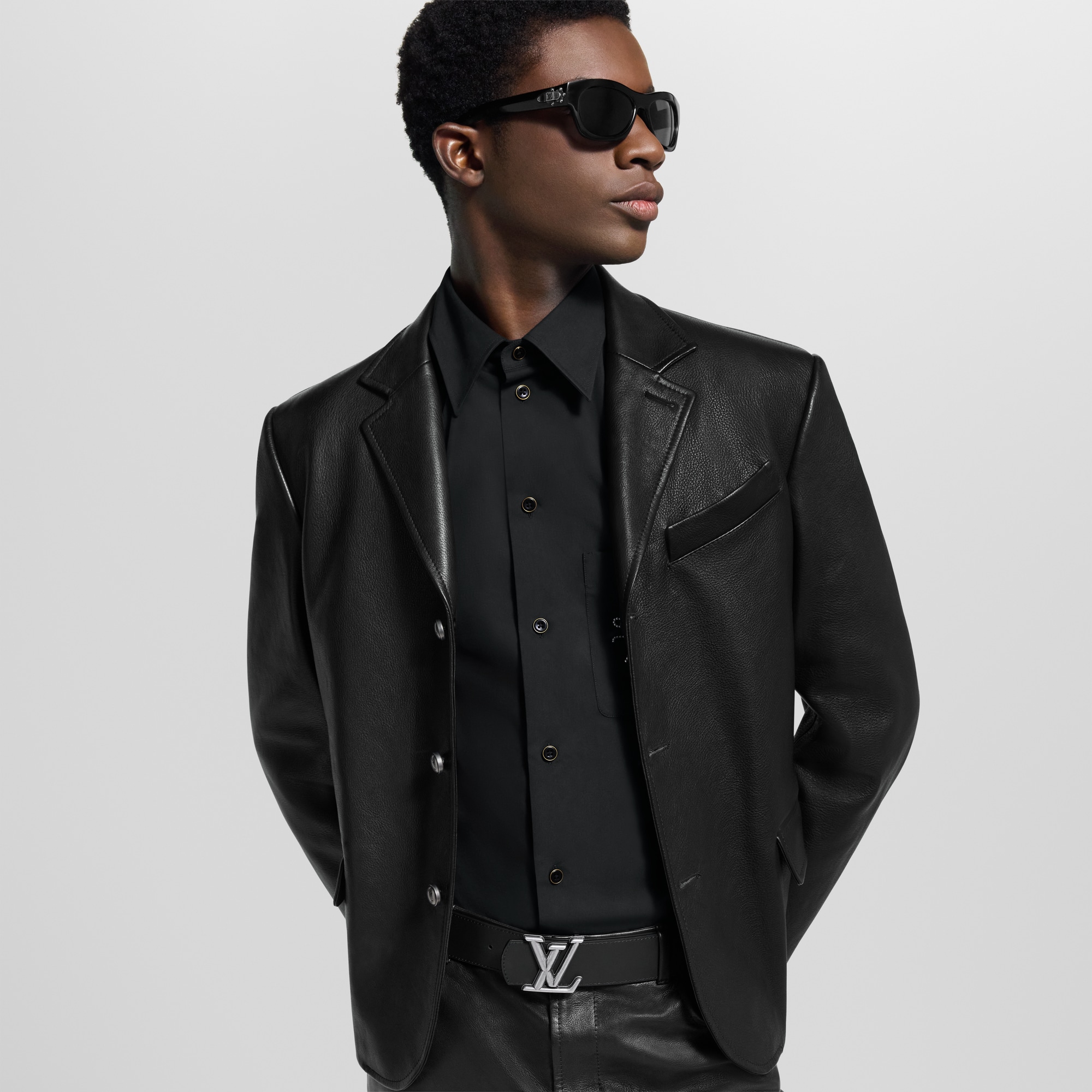 Thắt Lưng Hai Mặt LV Dimension Rockabilly Studs 40MM  in Đồ Nam