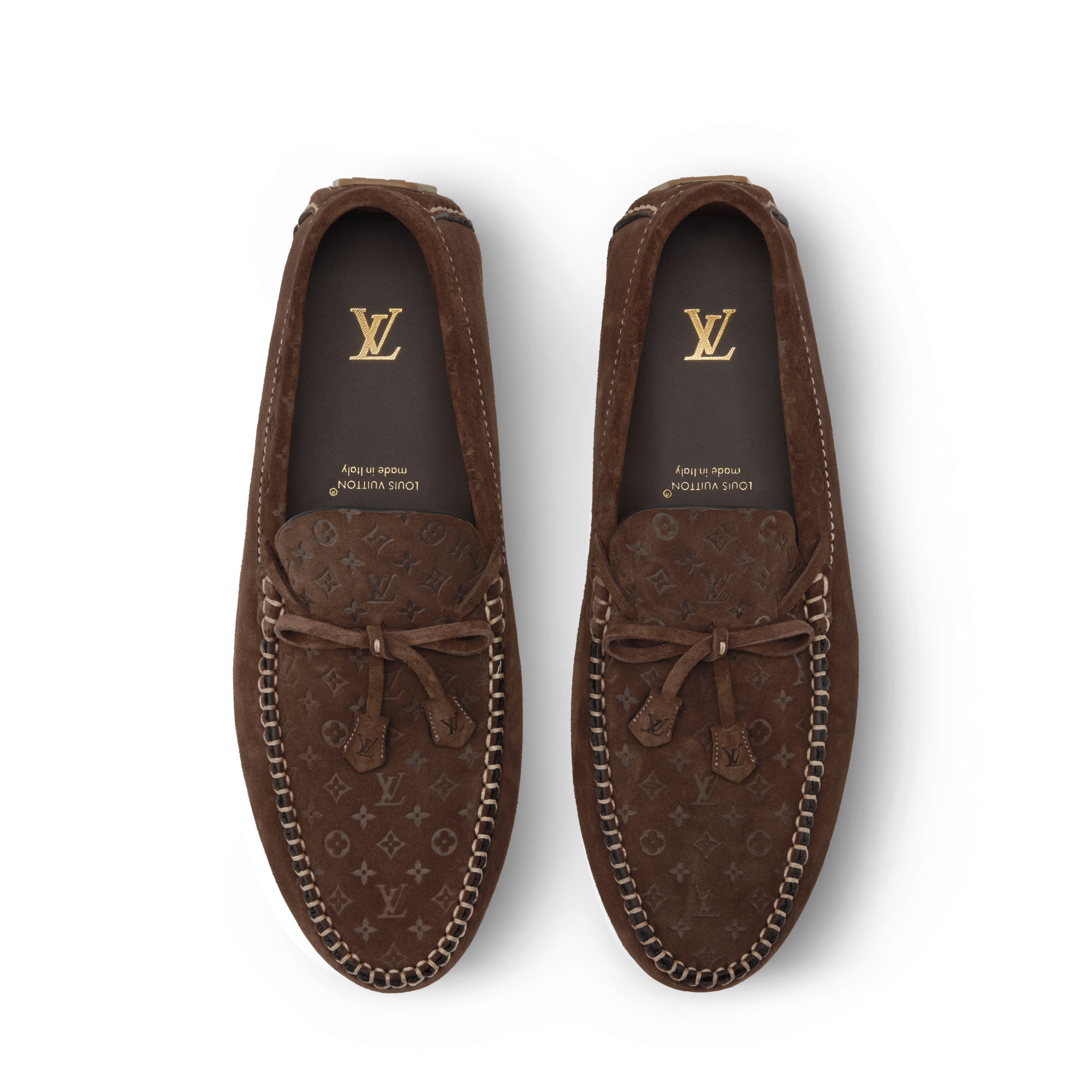 Giày LV Driver Moccasin  in Đồ Nam