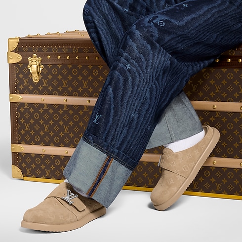 Dép LV Easy Mule in Đồ Nam's Giày Xăng-đan collections by Louis Vuitton (Thu phóng sản phẩm)