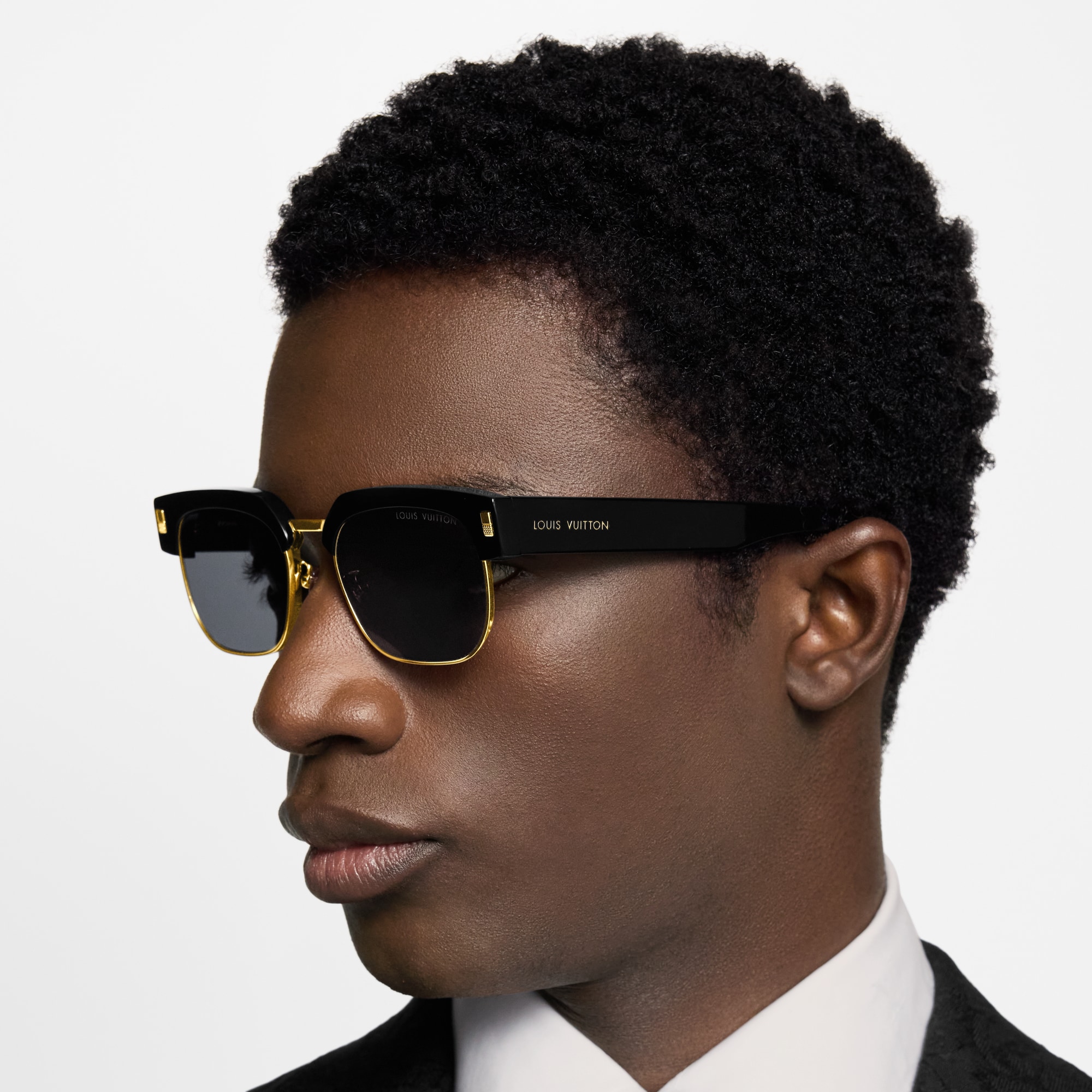 Mắt Kính Dáng Vuông LV Escape . in Đồ Nam