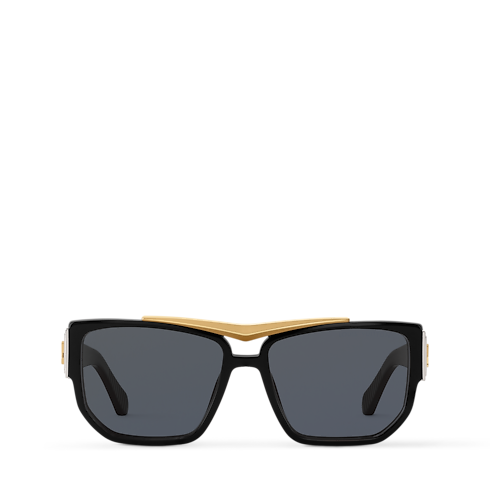 Mắt Kính Dáng Vuông LV Flight . in Đồ Nam's Phụ kiện Mắt kính collections by Louis Vuitton (Thu phóng sản phẩm)