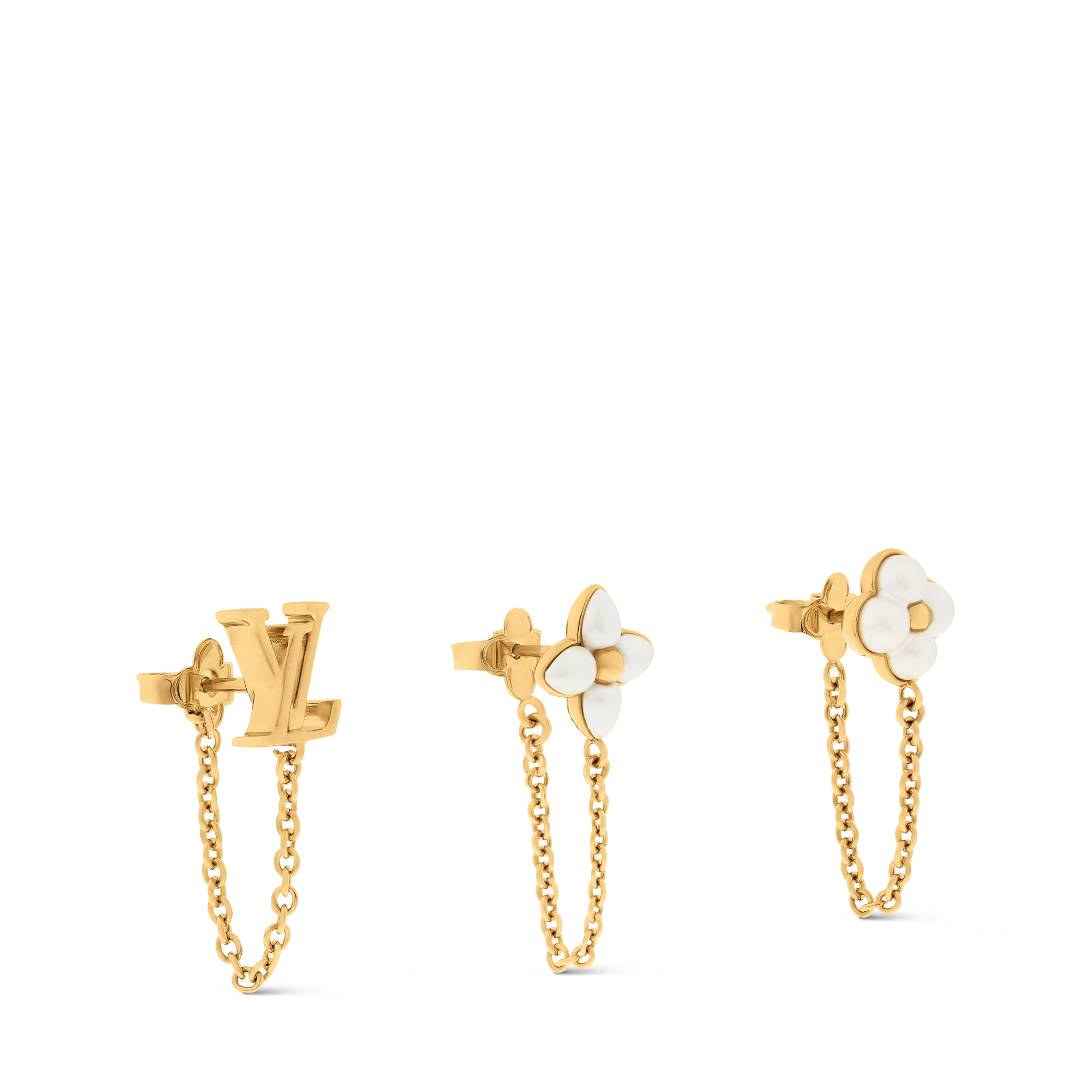 Khuyên Tai LV Floragram . in Đồ Nữ