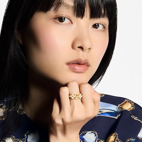 Nhẫn LV Floragram . in Đồ Nữ's Trang sức thời trang Nhẫn collections by Louis Vuitton (Thu phóng sản phẩm)