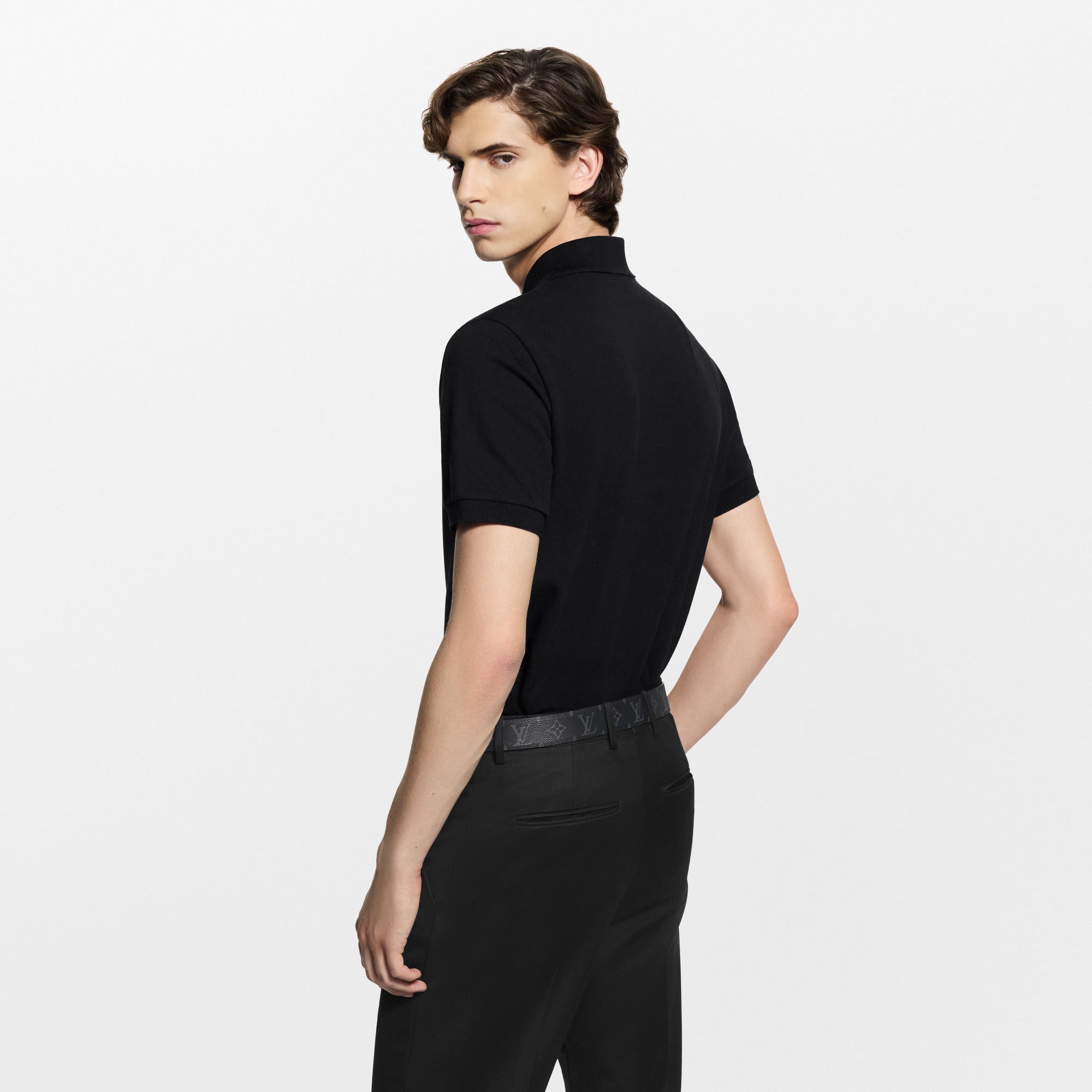 Áo Polo Pique LV Flower  in Đồ Nam