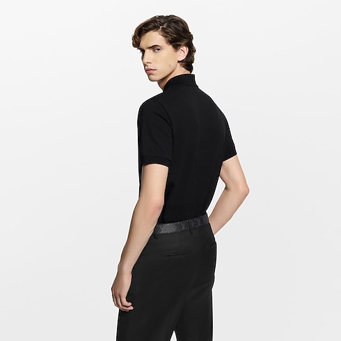 Áo Polo Pique LV Flower in Đồ Nam's Trang phục Áo thun và Áo Polo collections by Louis Vuitton (Thu phóng sản phẩm)