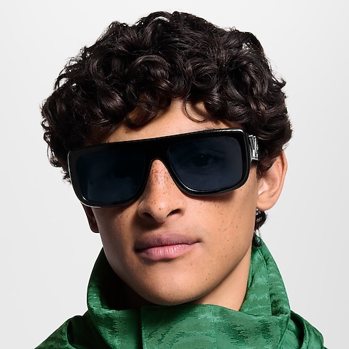 Mắt Kính Dáng Vuông LV Flower . in Đồ Nam's Phụ kiện Mắt kính collections by Louis Vuitton (Thu phóng sản phẩm)