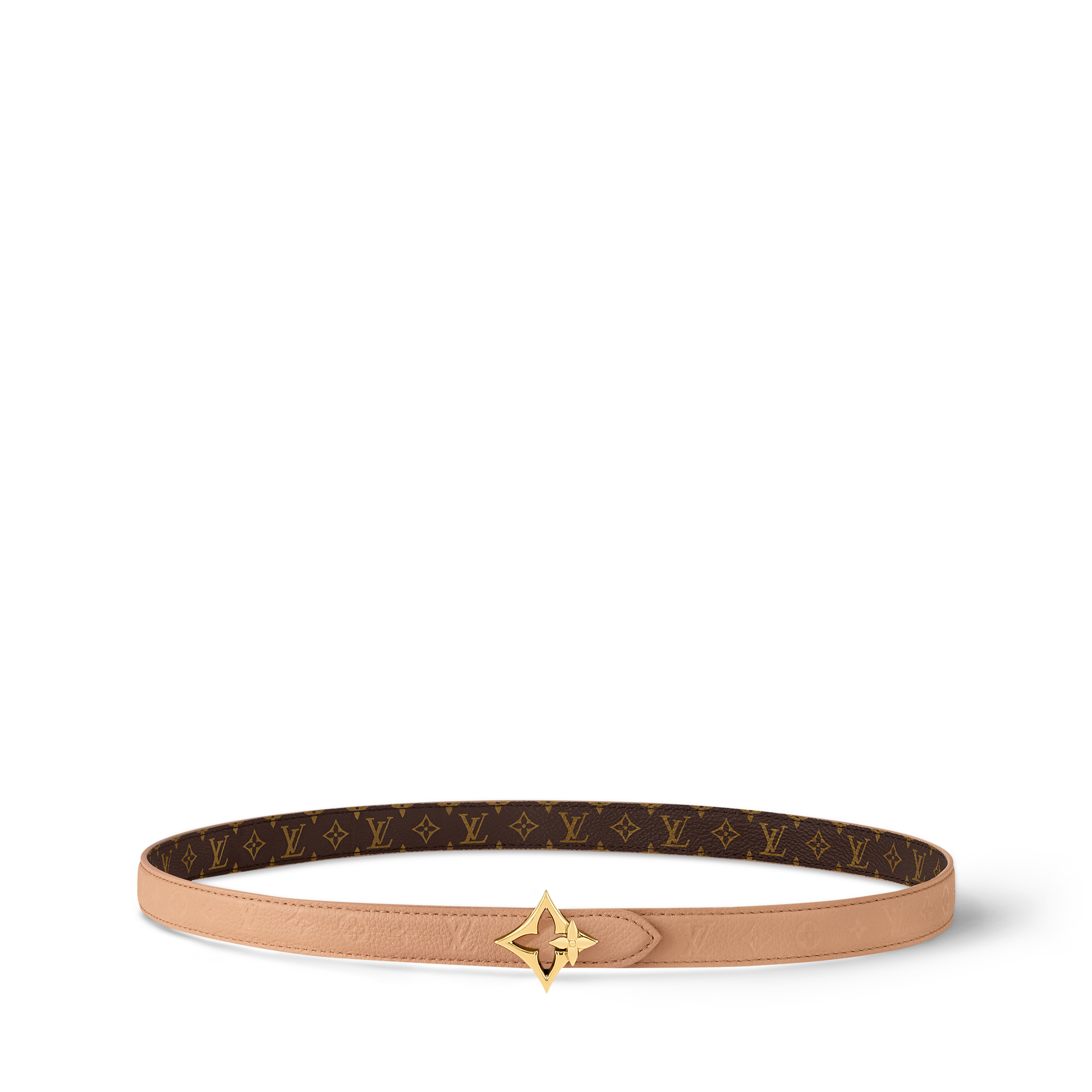 Thắt Lưng Hai Mặt LV Flowergram 20MM  in Đồ Nữ