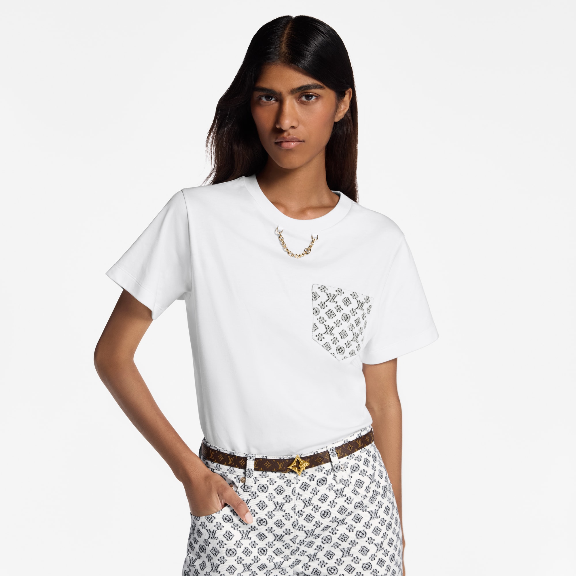 Thắt Lưng Hai Mặt LV Flowergram 20MM  in Đồ Nữ