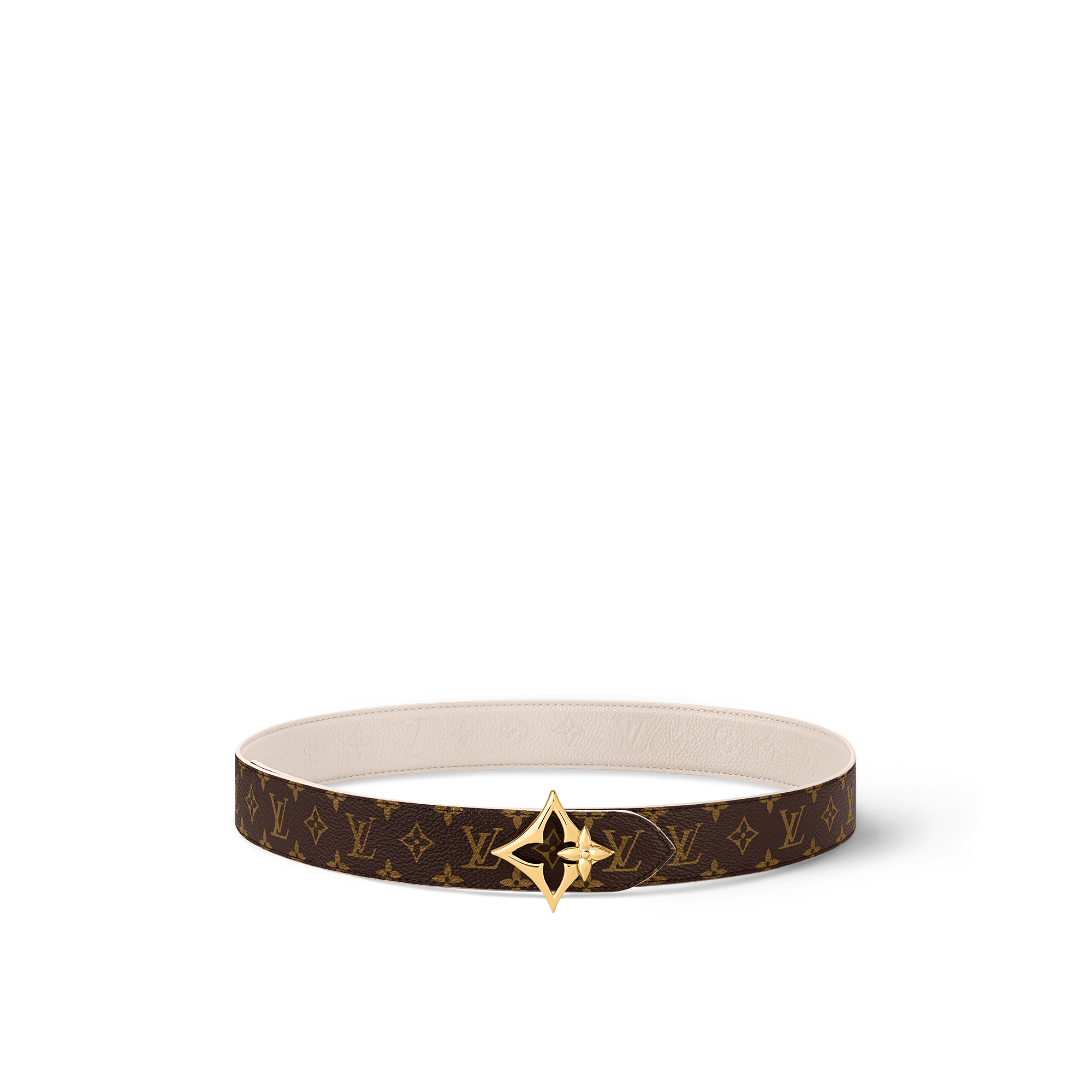 Thắt Lưng Hai Mặt LV Flowergram 30MM Monogram in Đồ Nữ