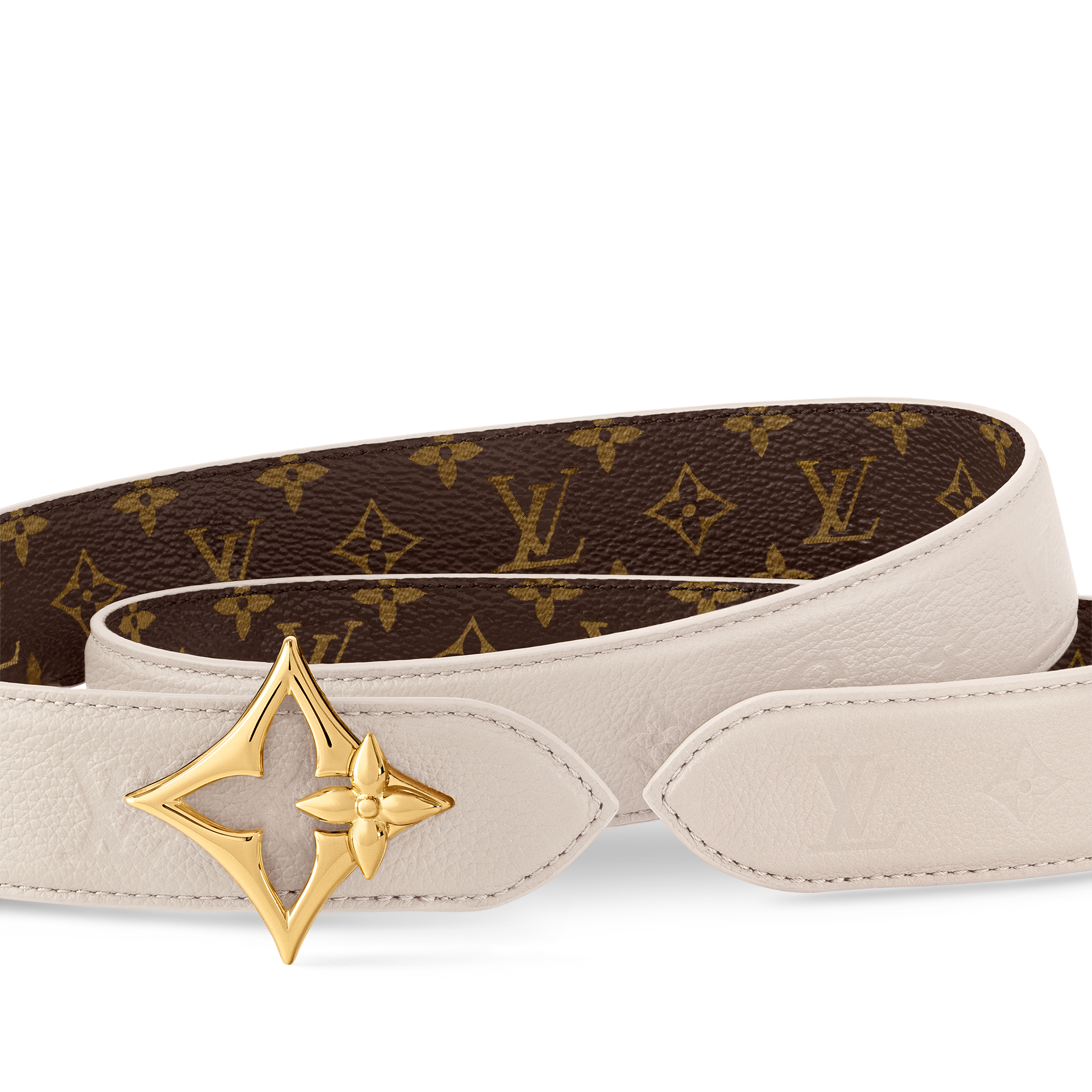 Thắt Lưng Hai Mặt LV Flowergram 30MM Monogram in Đồ Nữ
