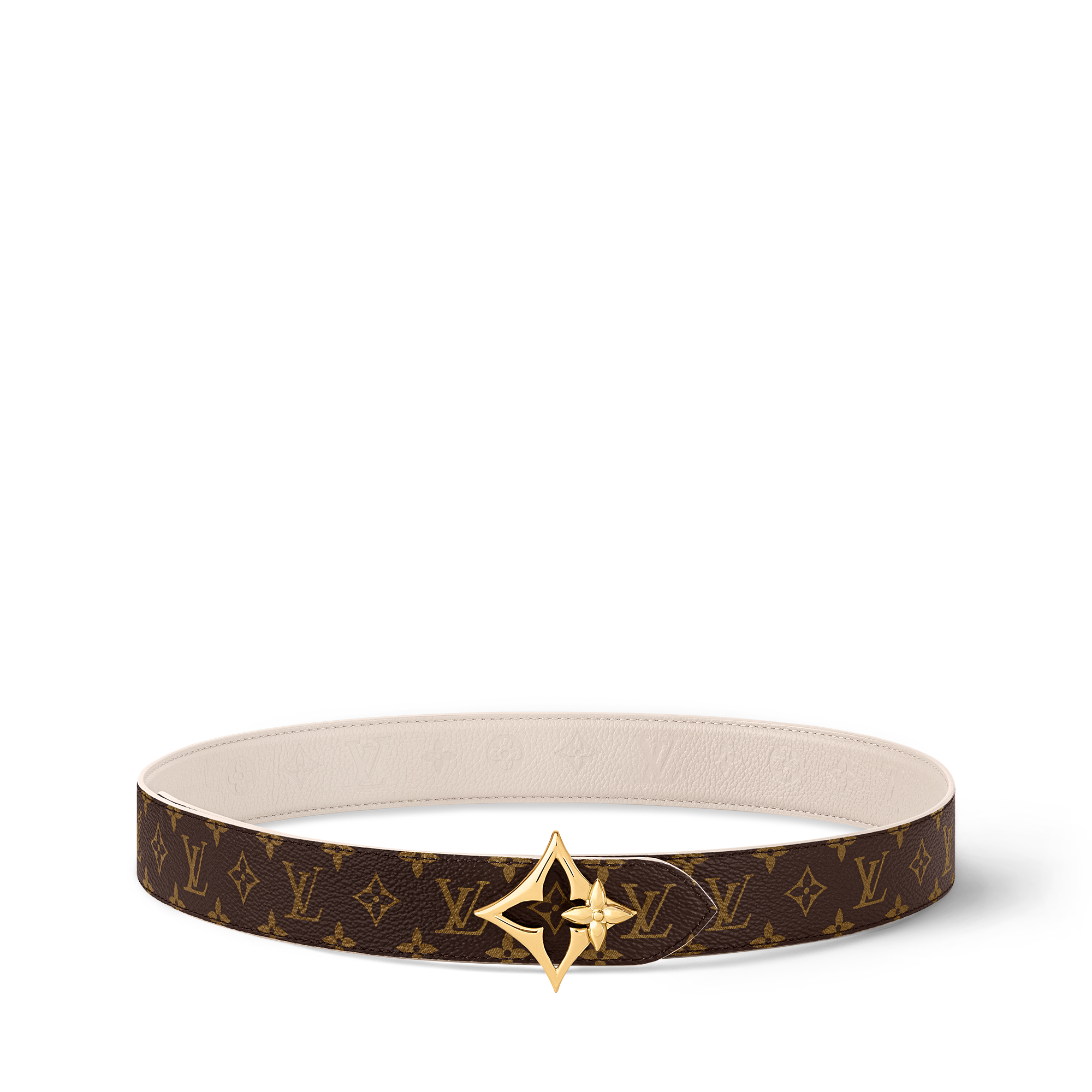 Thắt Lưng Hai Mặt LV Flowergram 30MM Monogram in Đồ Nữ