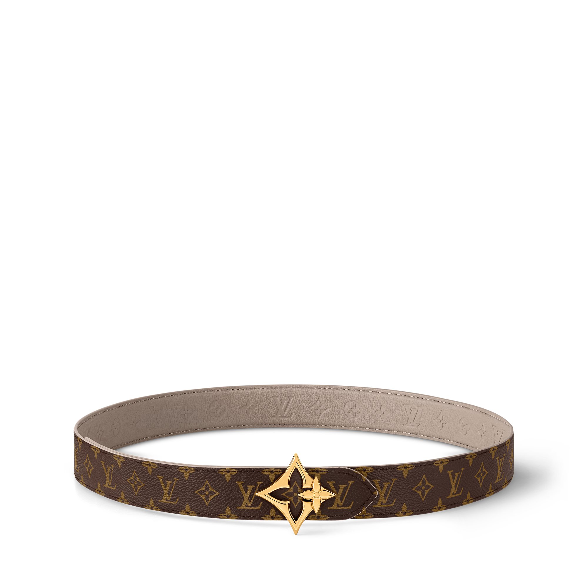 Thắt Lưng Hai Mặt LV Flowergram Ard 30MM  in Đồ Nữ