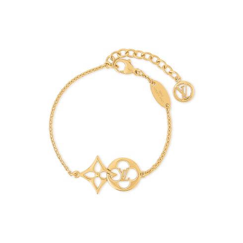 Vòng Tay LV Flowergram Linked front view