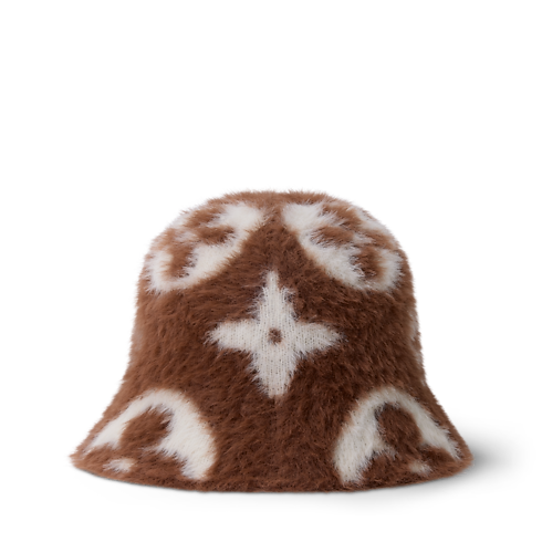 Mũ LV Fluffy Monogram . in Đồ Nữ's Phụ kiện Mũ, Găng tay và Tất collections by Louis Vuitton (Thu phóng sản phẩm)
