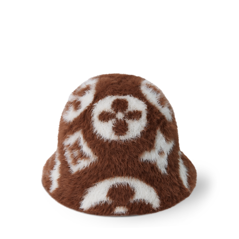 Mũ LV Fluffy Monogram . in Đồ Nữ's Phụ kiện Mũ, Găng tay và Tất collections by Louis Vuitton (Thu phóng sản phẩm)