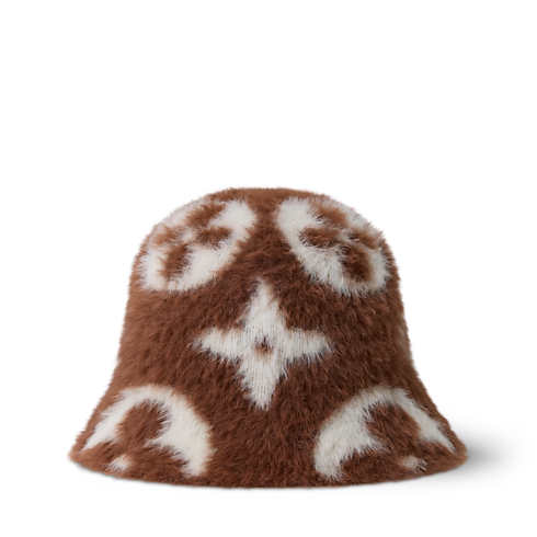 Mũ LV Fluffy Monogram . in Đồ Nữ's Phụ kiện Mũ, Găng tay và Tất collections by Louis Vuitton (Thu phóng sản phẩm)