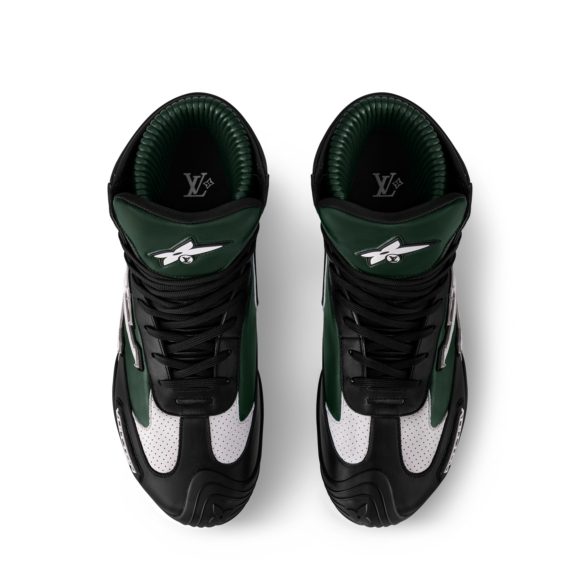 Giày Thể Thao Cổ Cao LV Footprint Racing  in Đồ Nam