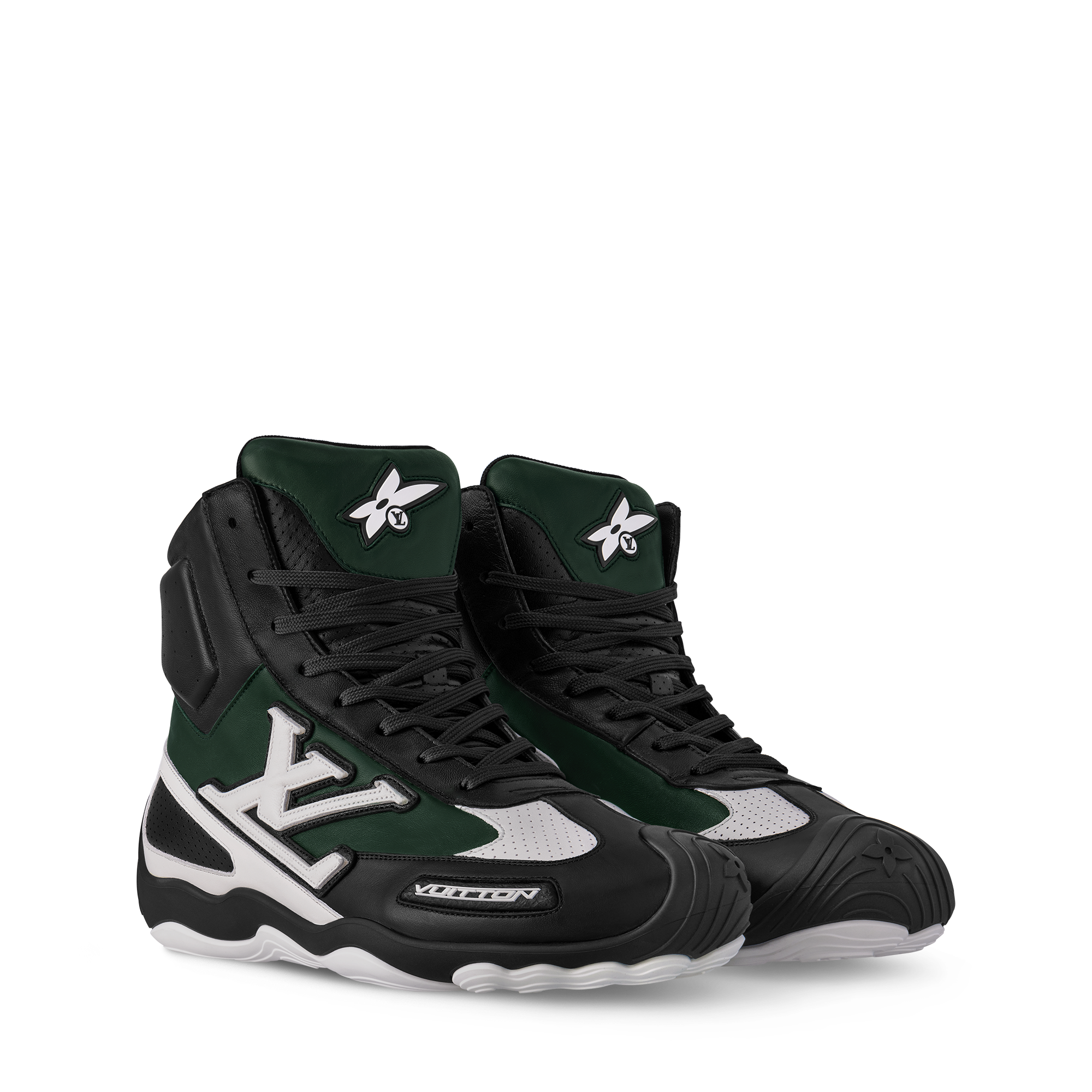 Giày Thể Thao Cổ Cao LV Footprint Racing  in Đồ Nam