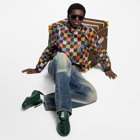 Giày Thể Thao LV Footprint Soccer in Đồ Nam's Giày Giày thể thao collections by Louis Vuitton (Thu phóng sản phẩm)