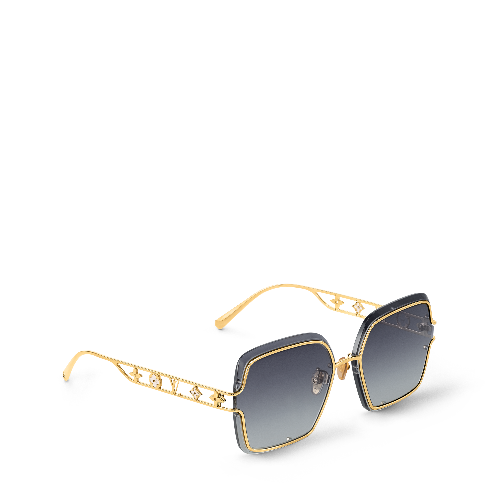 Mắt Kính Dáng Vuông LV Framed . in Đồ Nữ