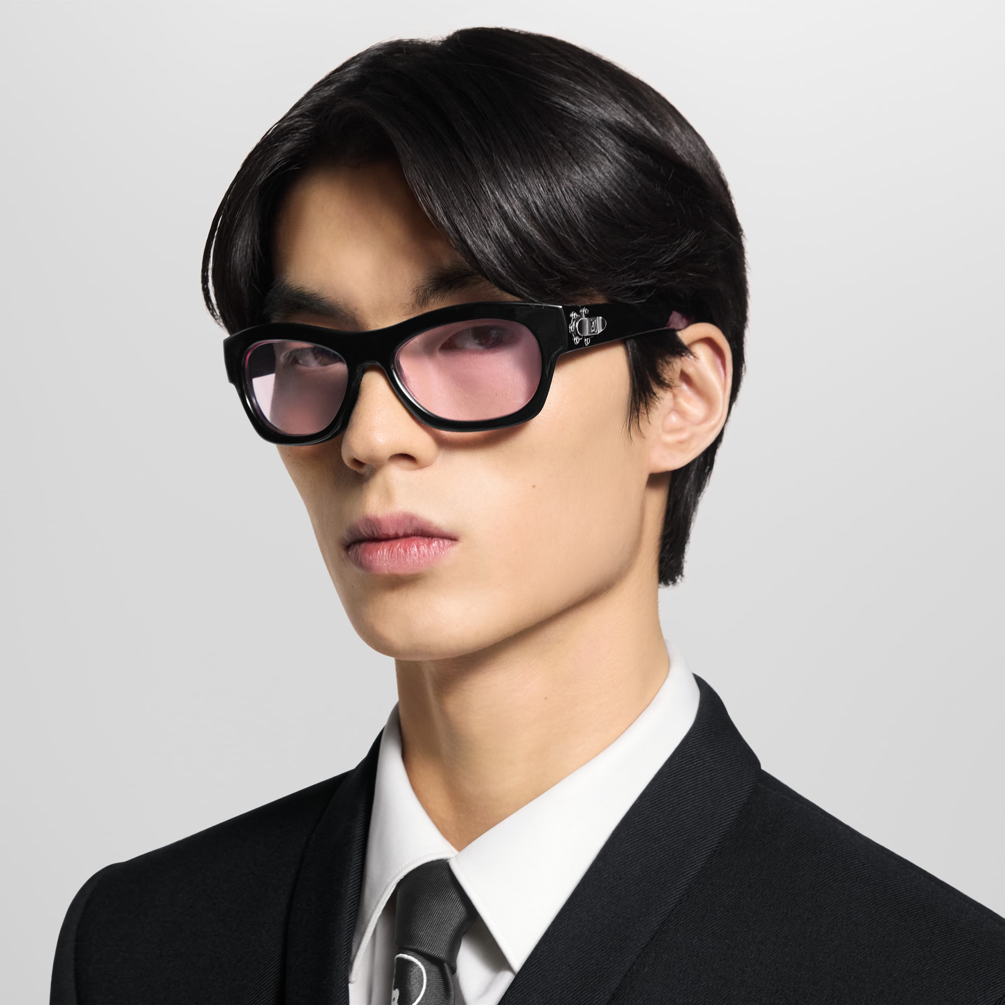 Mắt Kính Dáng Vuông Bo Tròn LV Frog . in Đồ Nam