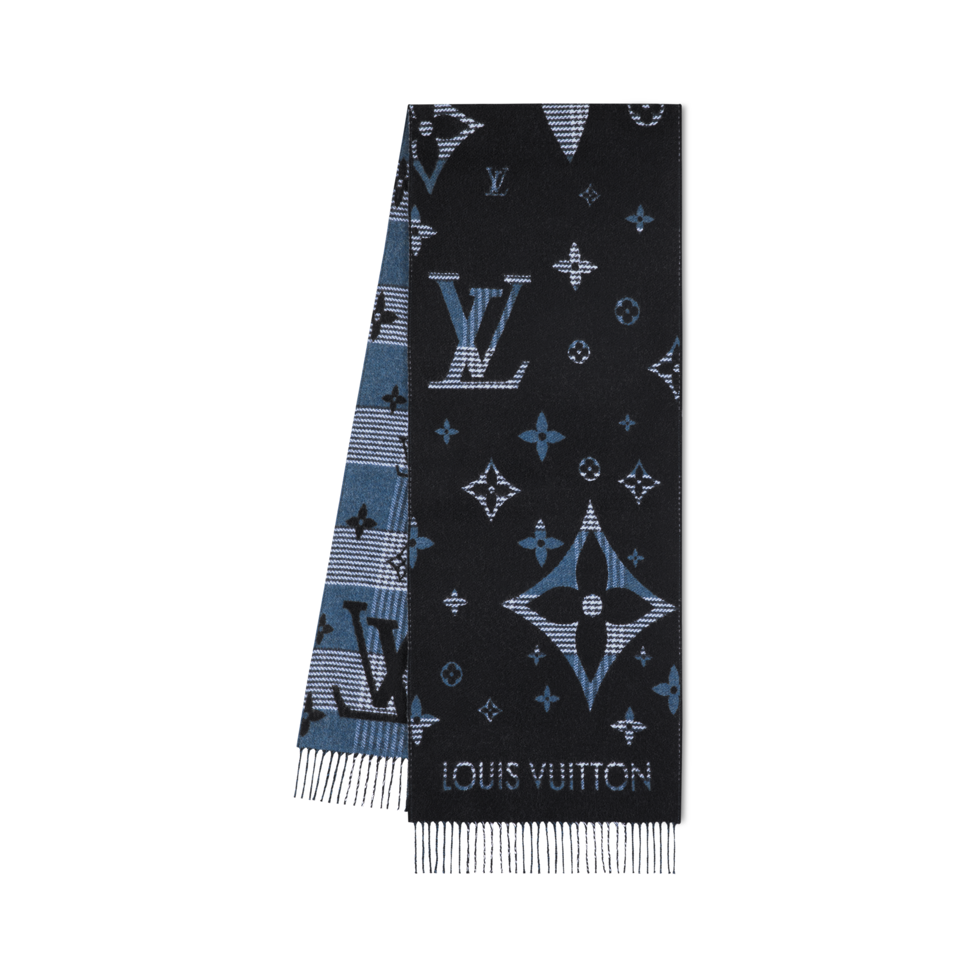 Khăn Quàng LV Galaxy Tartan . in Đồ Nam